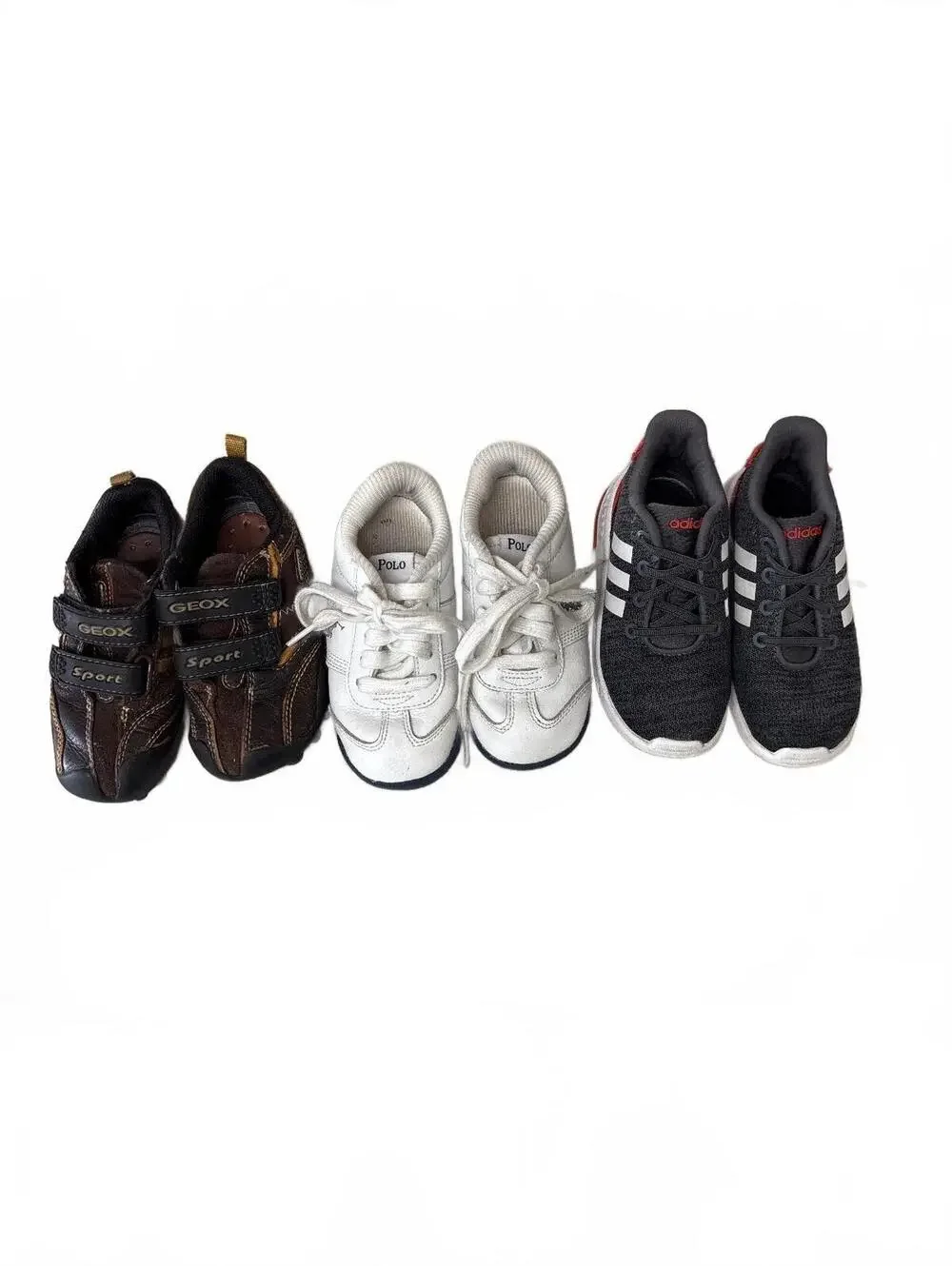 Toddler Boys Grow With Me Shoe Lot Sizes 7.5 8.5 9 Adidas Polo Geox